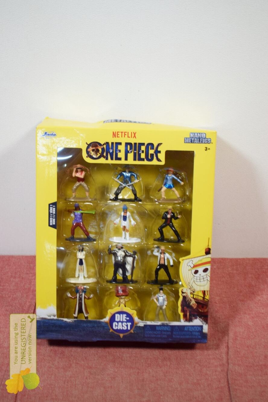 One Piece Netflix Nano Metalfigs 12-Pack Die-cast Figures